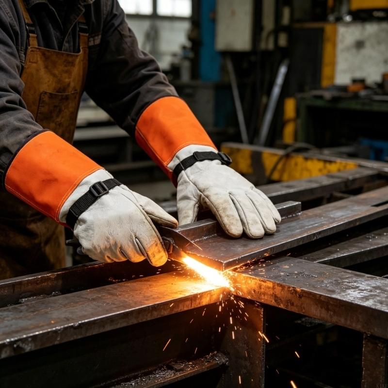 14 Inch Goat Leather Heat Resi - Heat Resistant Glove のレビューと価格
