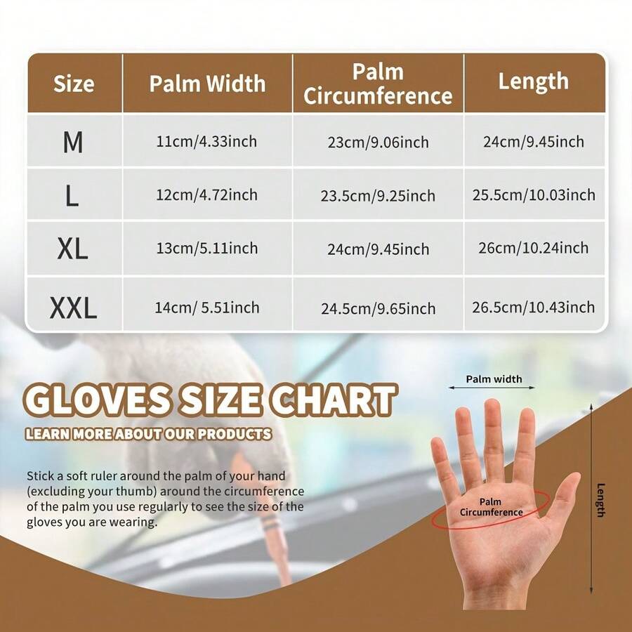 Two Pairs Of Brown Leather Glo - Work Glove Impact のレビューと価格