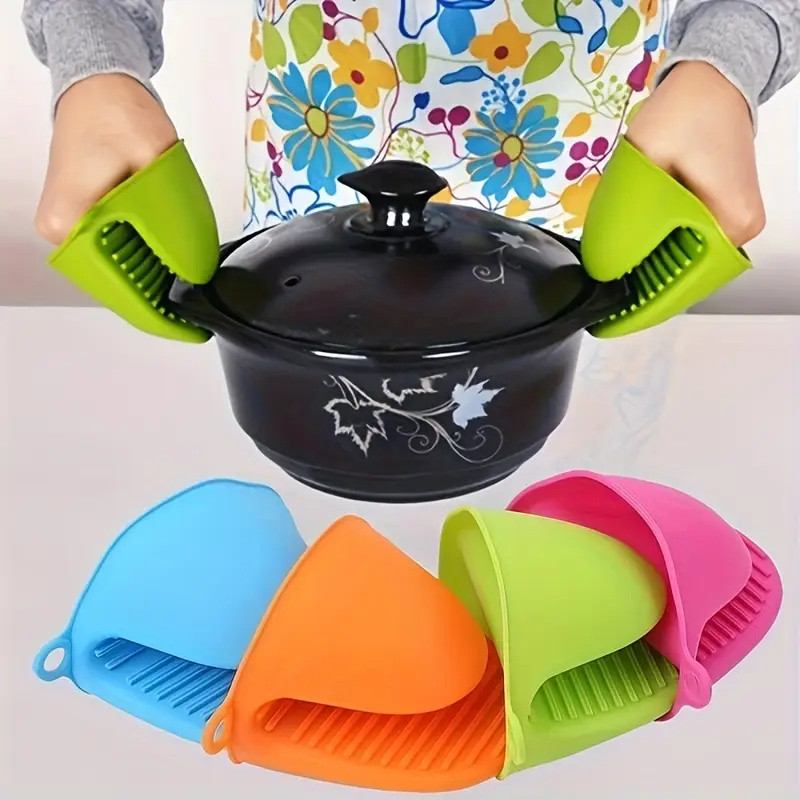 2Pcs Silicone Pot Holder Glove - Oven Mitt Silicone のレビューと価格
