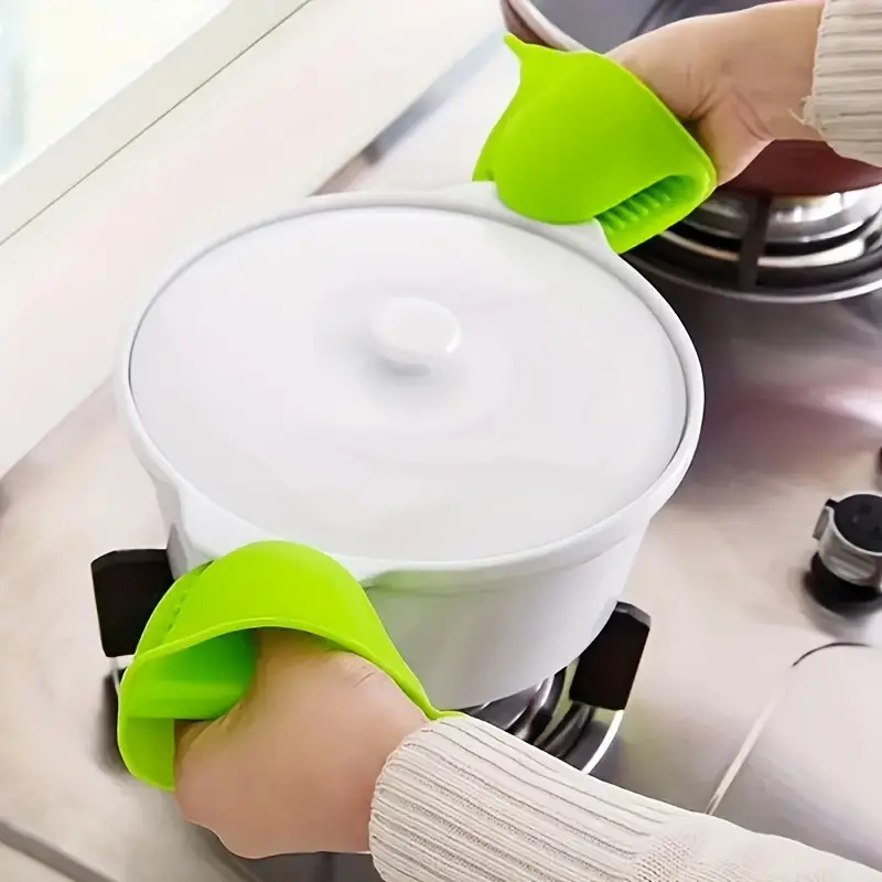 2Pcs Silicone Pot Holder Glove - Oven Mitt Silicone のレビューと価格
