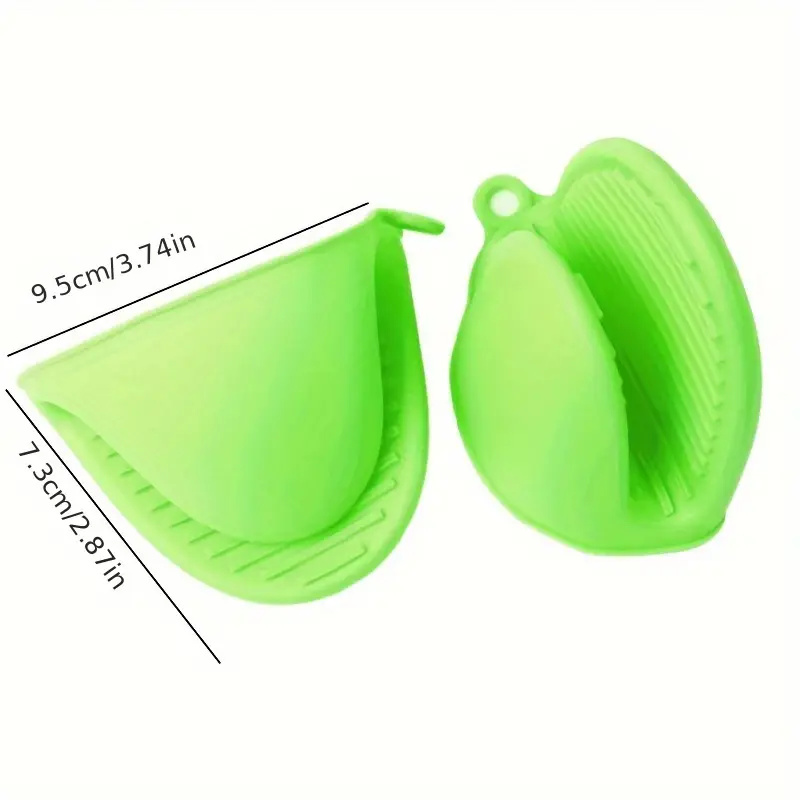 2Pcs Silicone Pot Holder Glove - Oven Mitt Silicone のレビューと価格