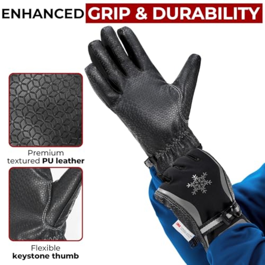 Winter Work Gloves for Men Wom - Winter Glove Insulated のレビューと価格