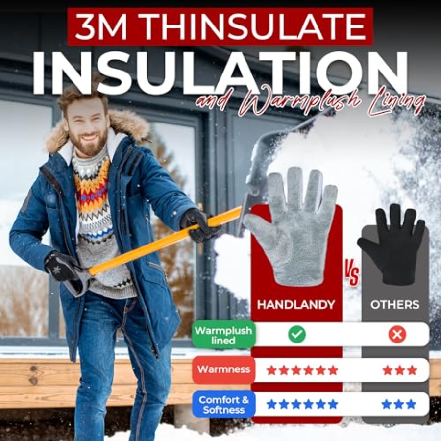 Winter Work Gloves for Men Wom - Winter Glove Insulated のレビューと価格