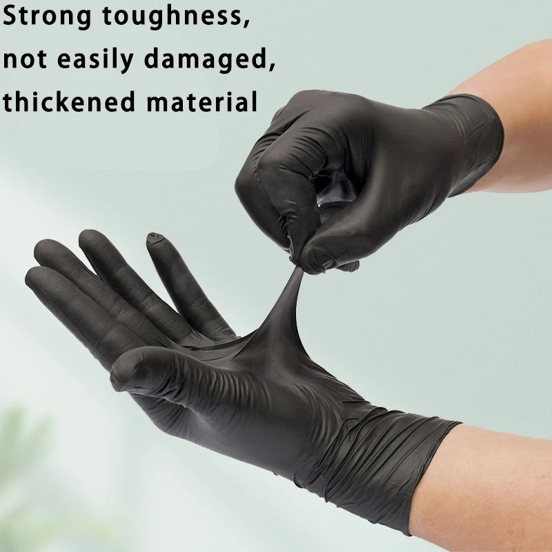 Black Nitrile Disposable Glove - Nitrile Mechanic Glove のレビューと価格