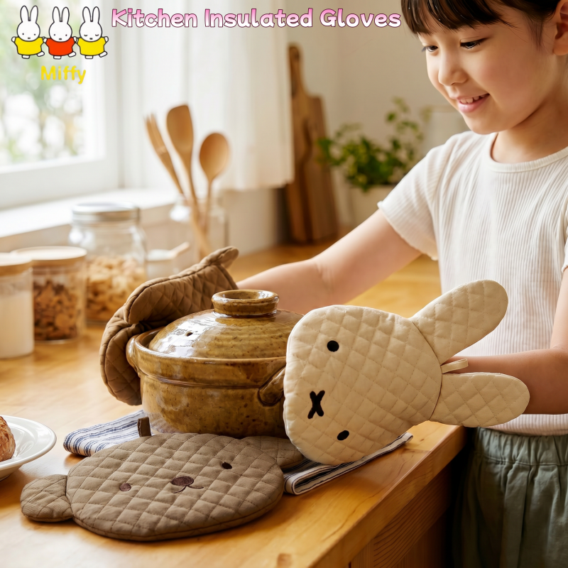 Kawaii Miffy Insulated Kitchen - Heat Resistant Glove のレビューと価格