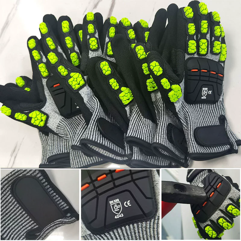 HPPE anti-cutting gloves, TPR  - Cut Resistant Glove のレビューと価格