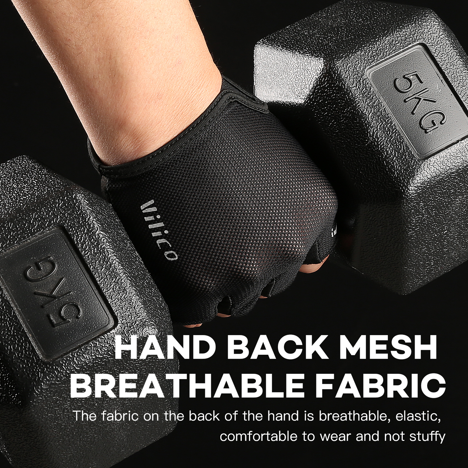 Vilico Sports Cycling Gloves H - Workout Glove Gym のレビューと価格