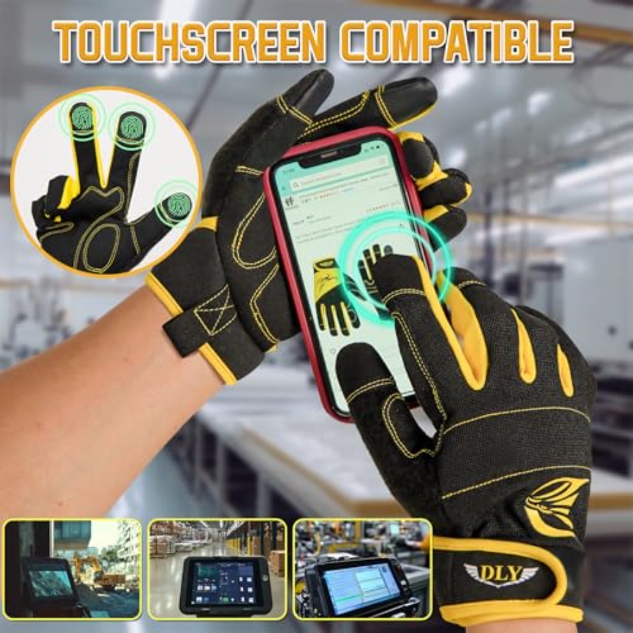 DLY Heavy Duty Work Gloves, Im - Work Glove Impact のレビューと価格