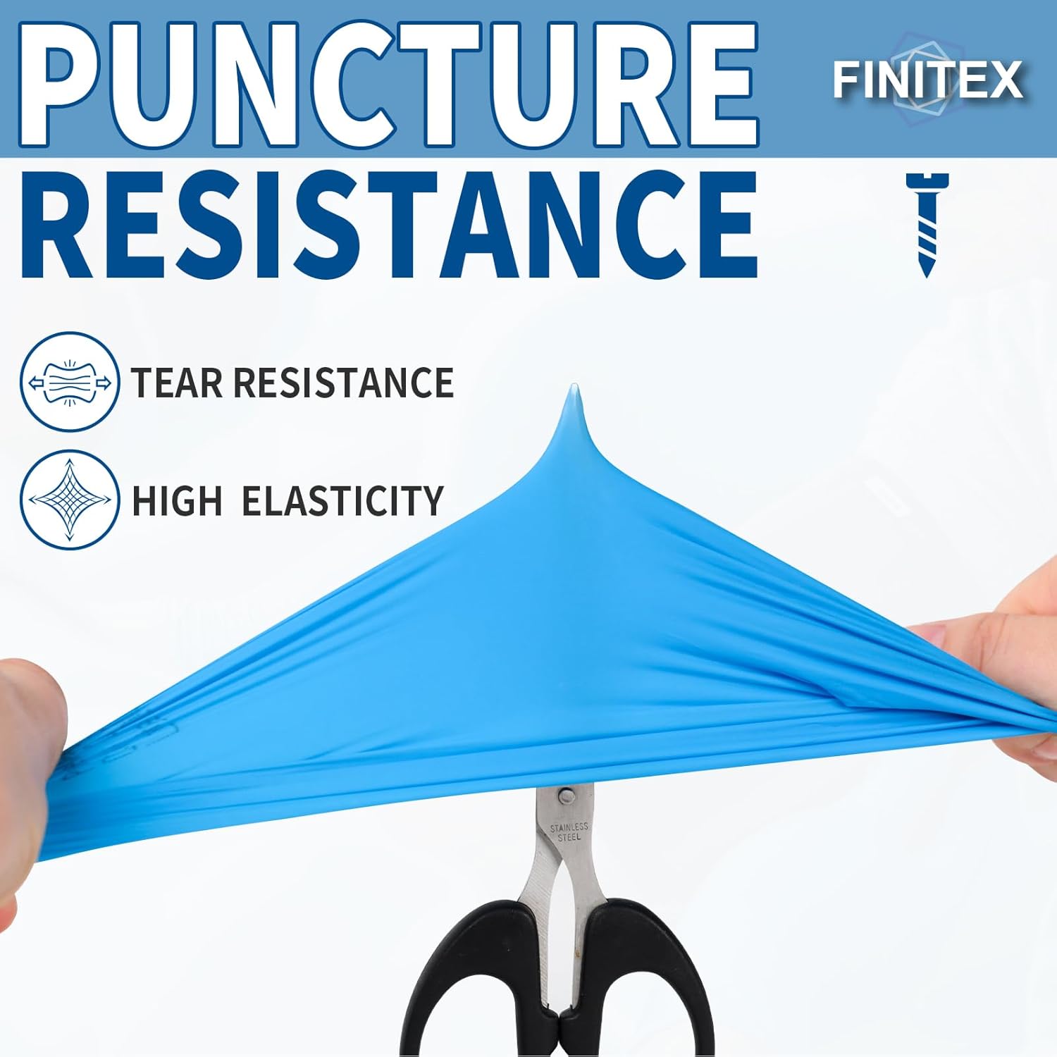 Blue Nitrile Exam Gloves - 200 - Exam Glove Nitrile のレビューと価格