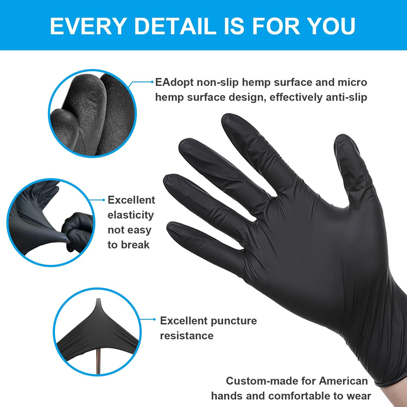 20/50/100PCS Disposable Nitril - Nitrile Mechanic Glove のレビューと価格