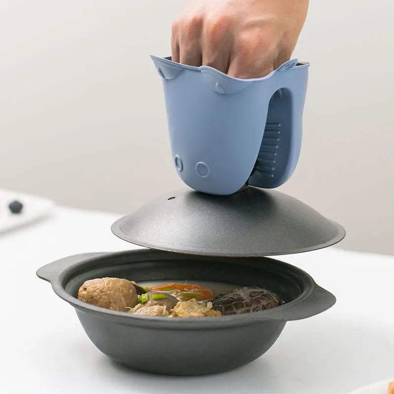 Thickened High-Temperature Res - Oven Mitt Silicone のレビューと価格
