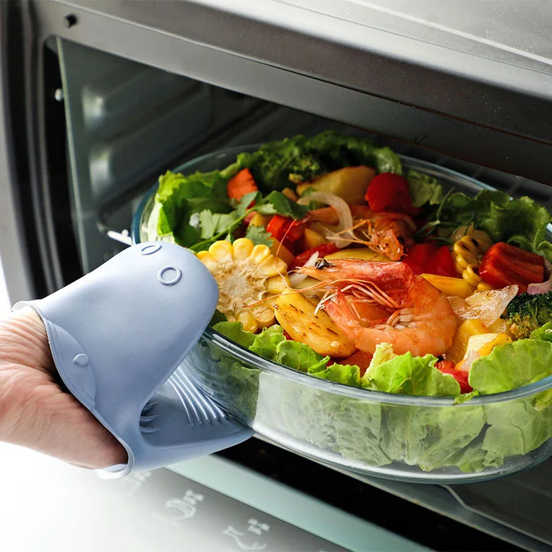 Thickened High-Temperature Res - Oven Mitt Silicone のレビューと価格