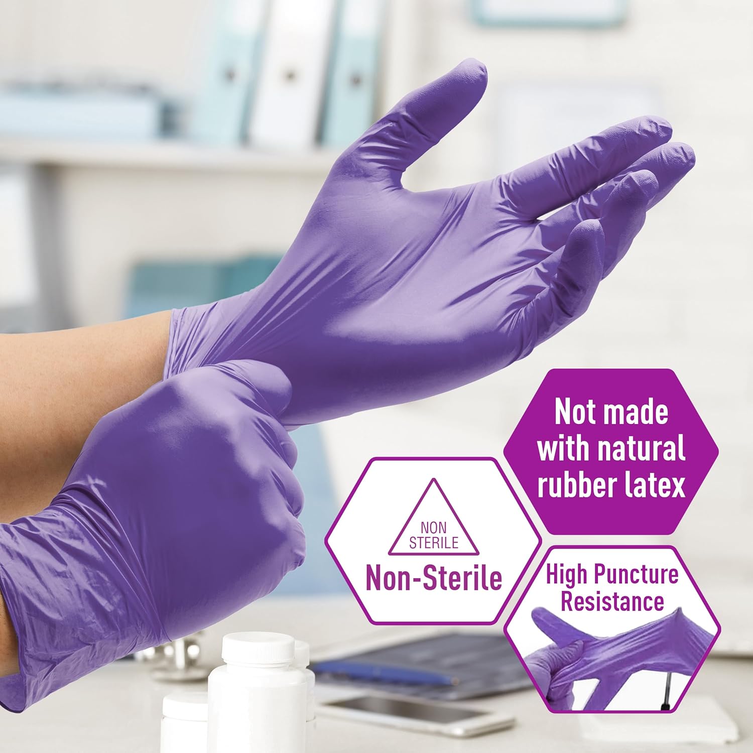 Powder-Free Nitrile Exam Glove - Exam Glove Nitrile のレビューと価格