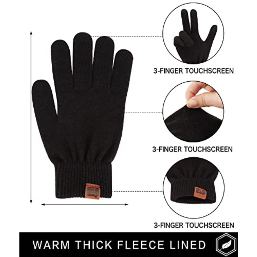 Women's Winter Touchscreen Woo - Wool Glove Lined のレビューと価格