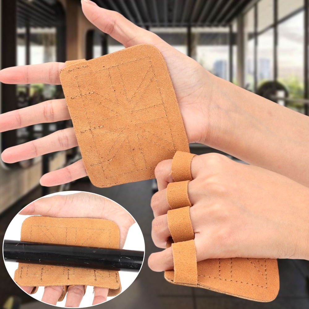 Cowhide Leather Weight Lifting - Workout Glove Gym のレビューと価格