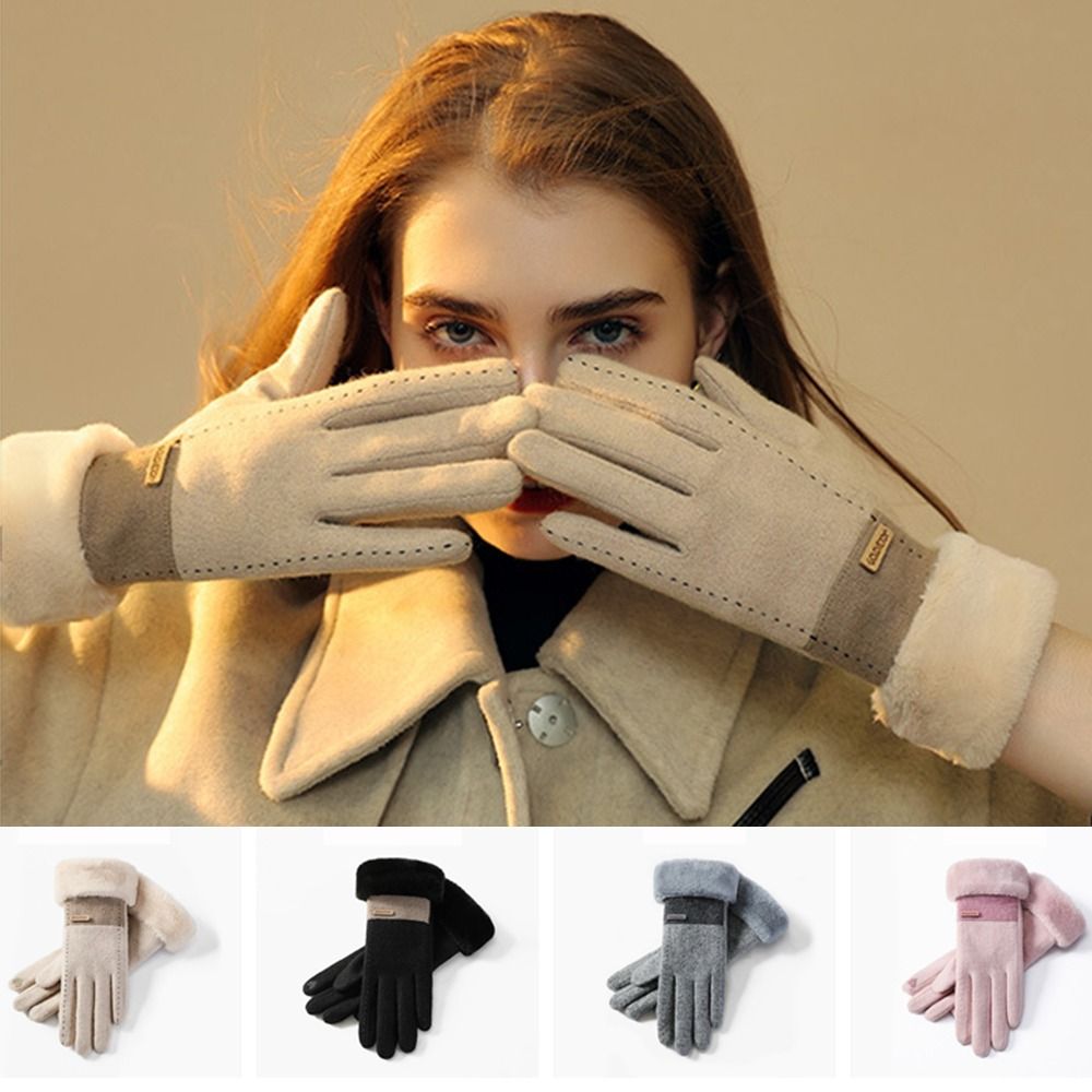 Soft Winter Thermal Gloves Thi - Wool Glove Lined のレビューと価格