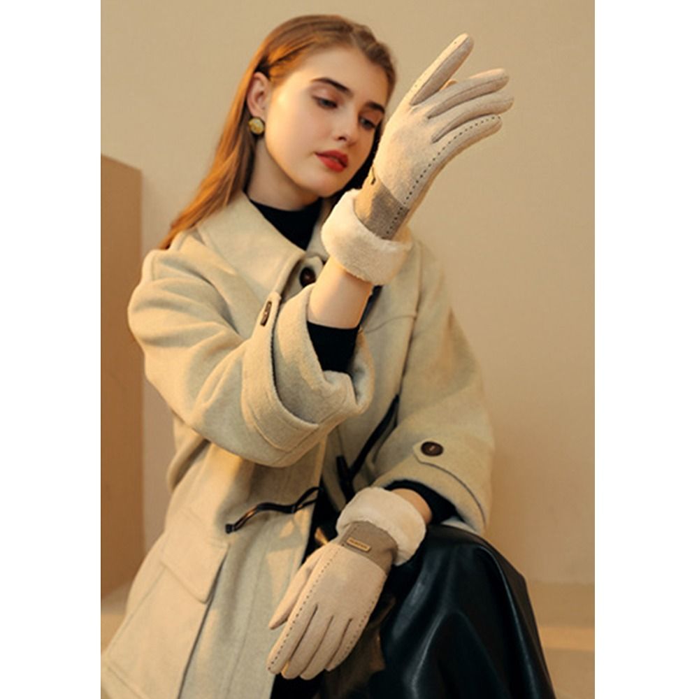 Soft Winter Thermal Gloves Thi - Wool Glove Lined のレビューと価格