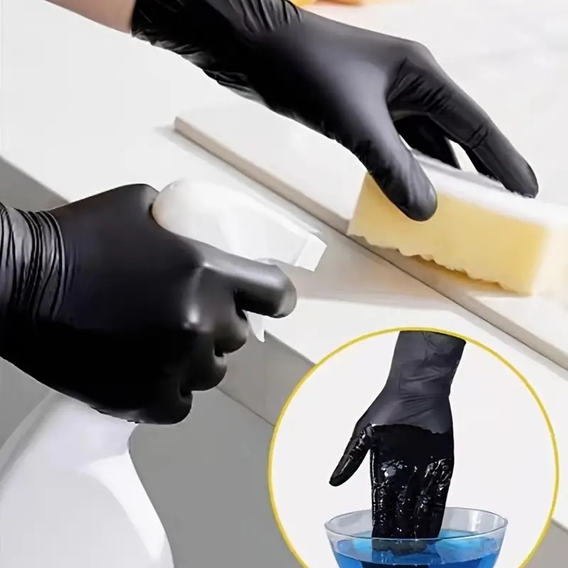 100/50/20PCS Black Nitrile Glo - Nitrile Mechanic Glove のレビューと価格