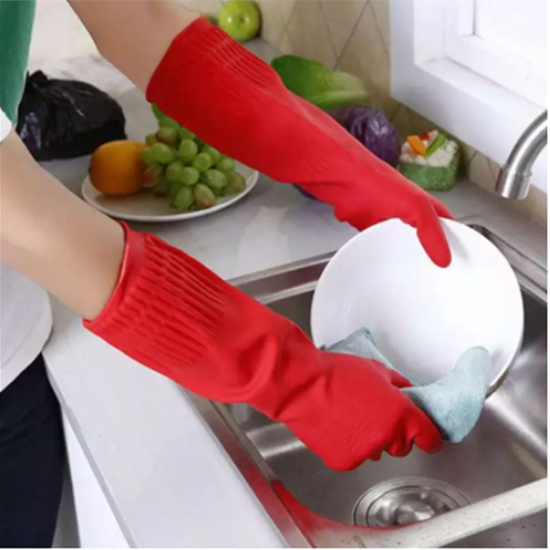 38cm Household Laundry Gloves  - Dish Glove Rubber のレビューと価格