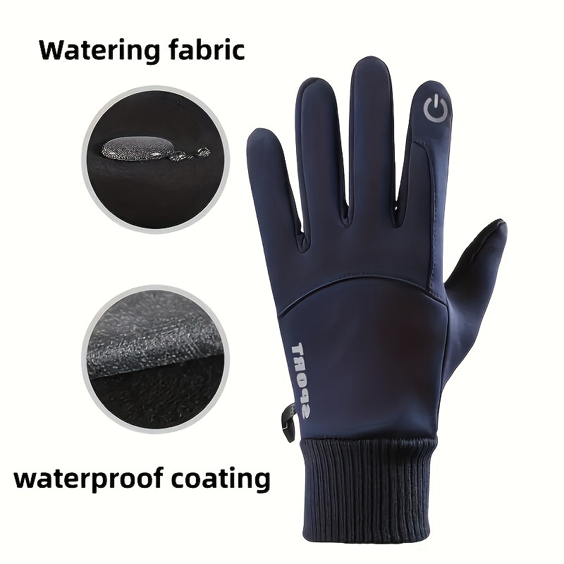 Winter Cycling Gloves Windproo - Ski Glove Waterproof のレビューと価格