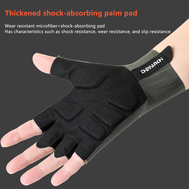 Summer Breathable Half Finger  - Cycling Glove Padded のレビューと価格