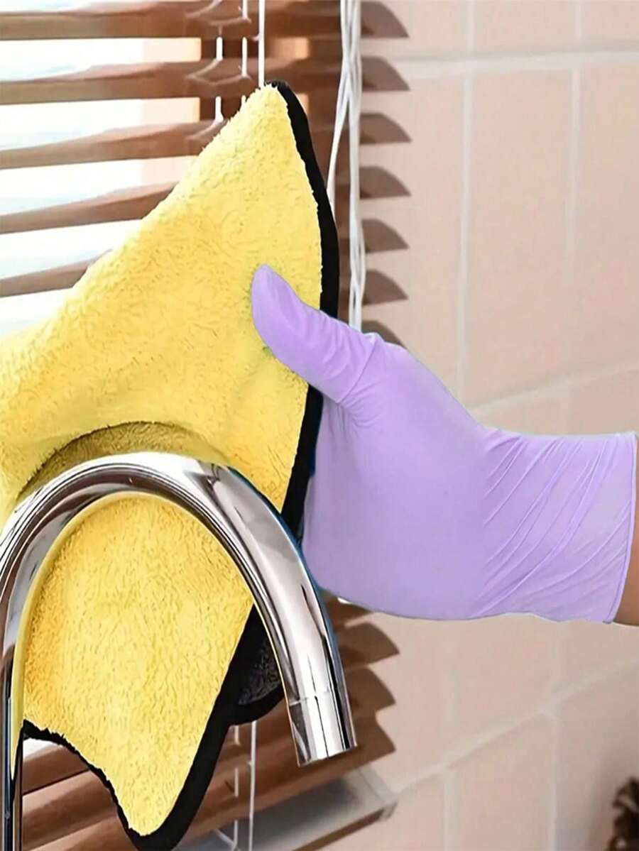 100/50/4pcs Disposable Purple  - Latex Disposable Glove のレビューと価格