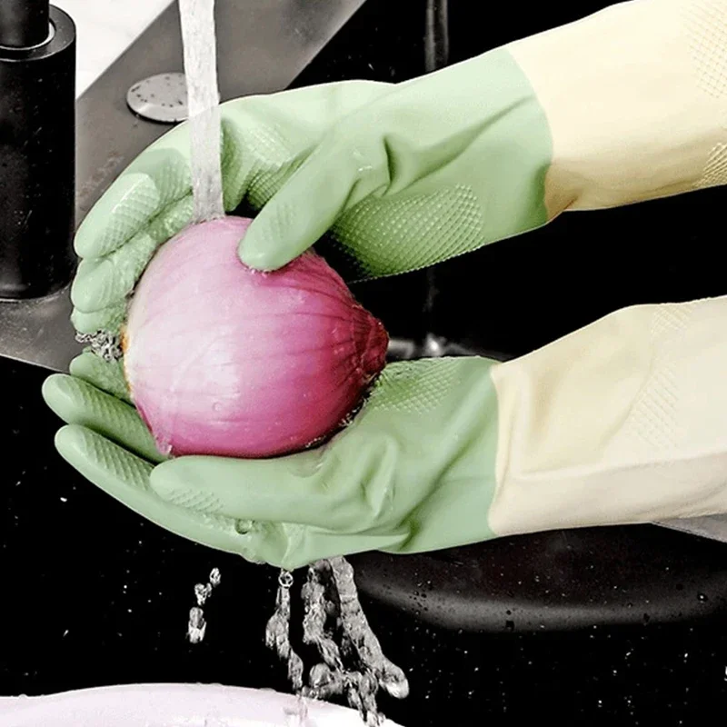 Thickened Kitchen Gloves, Dish - Dish Glove Rubber のレビューと価格