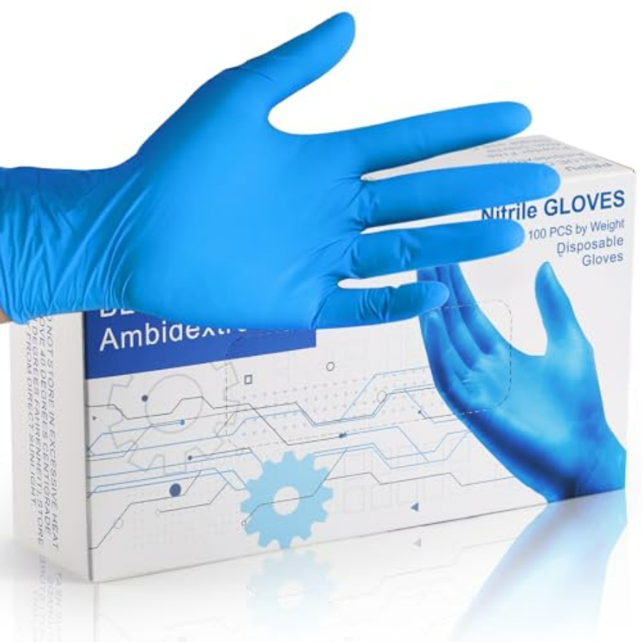 PEIPU Nitrile Disposable Glove - Rubber Glove Cleaning のレビューと価格
