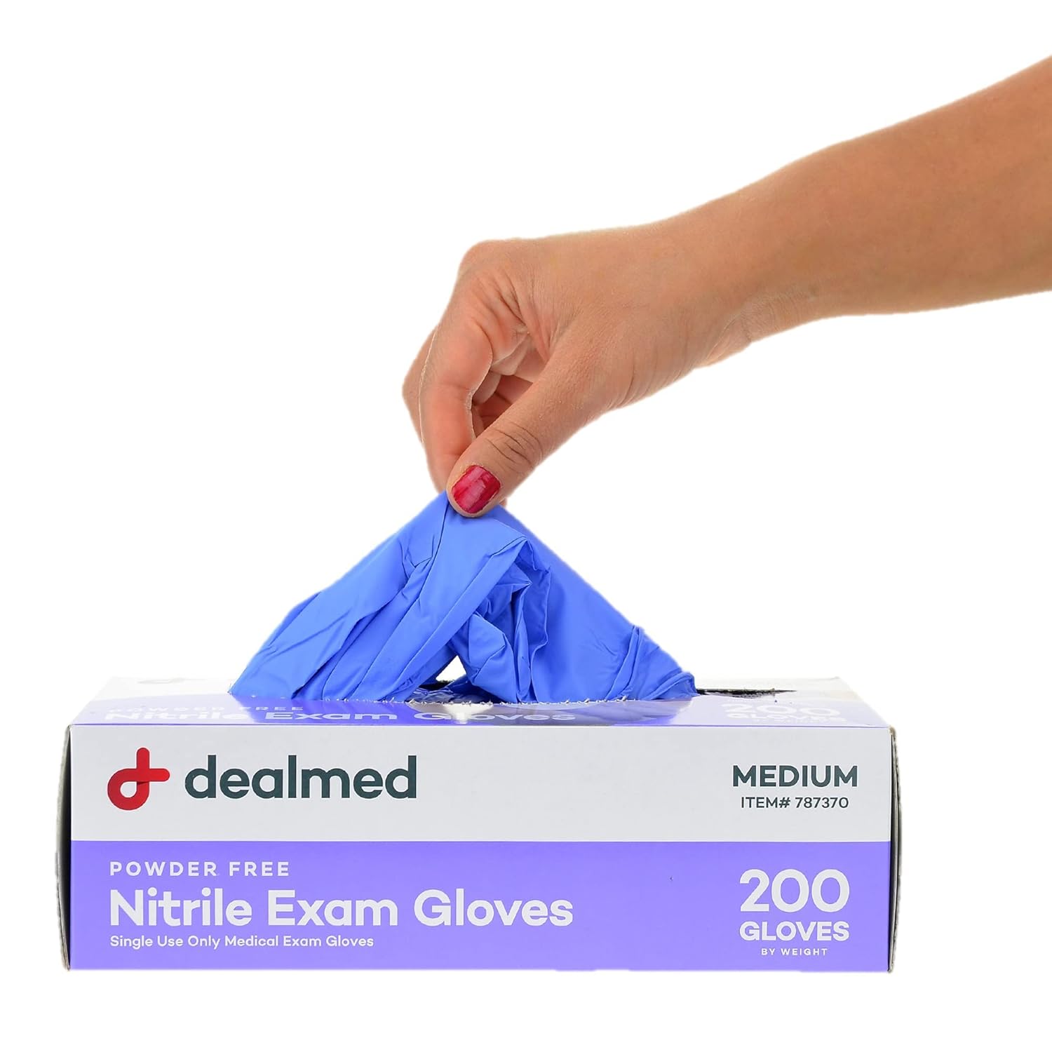Nitrile Medical Exam Gloves, D - Exam Glove Nitrile のレビューと価格
