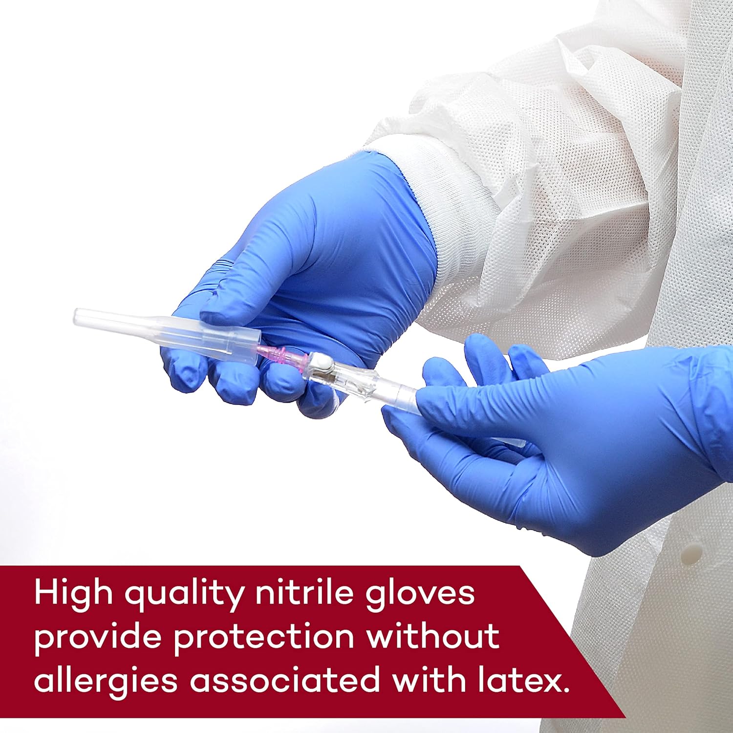 Nitrile Medical Exam Gloves, D - Exam Glove Nitrile のレビューと価格