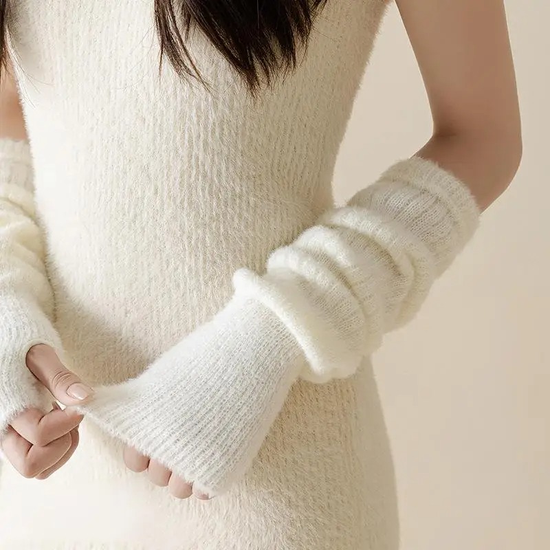 Winter Warm Long Sleeves Glove - Fingerless Glove Knit のレビューと価格