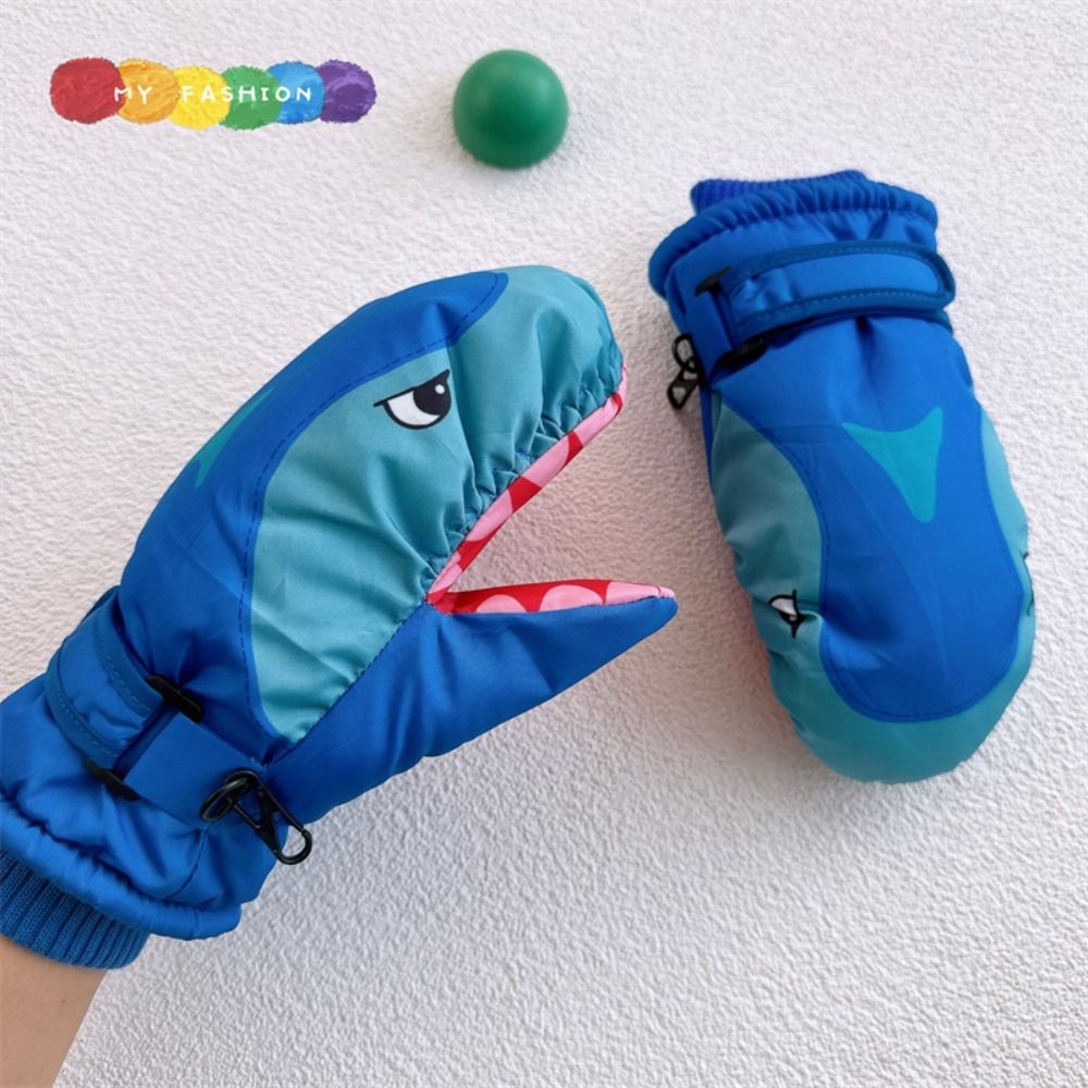 Cartoon Children Ski Gloves Wa - Ski Glove Waterproof のレビューと価格