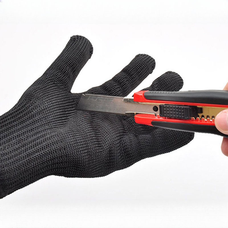 1 Pair Black Anti Cutting Glov - Cut Resistant Glove のレビューと価格