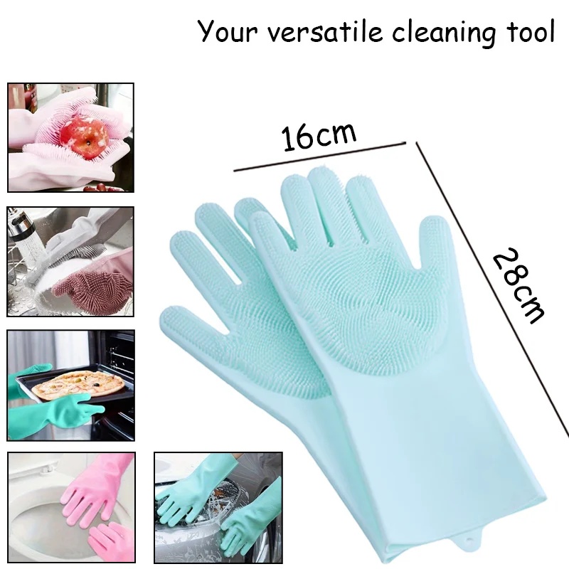 Silicone dishwashing gloves, h - Dish Glove Rubber のレビューと価格