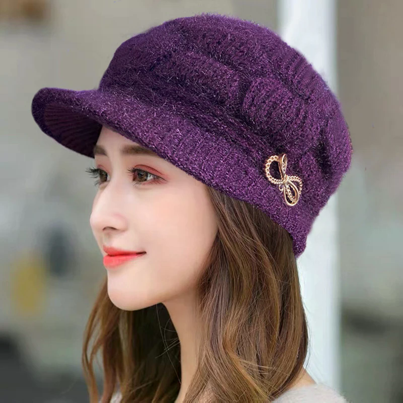 Winter Warm Hat Knitted Hat Ca - Wool Glove Lined のレビューと価格