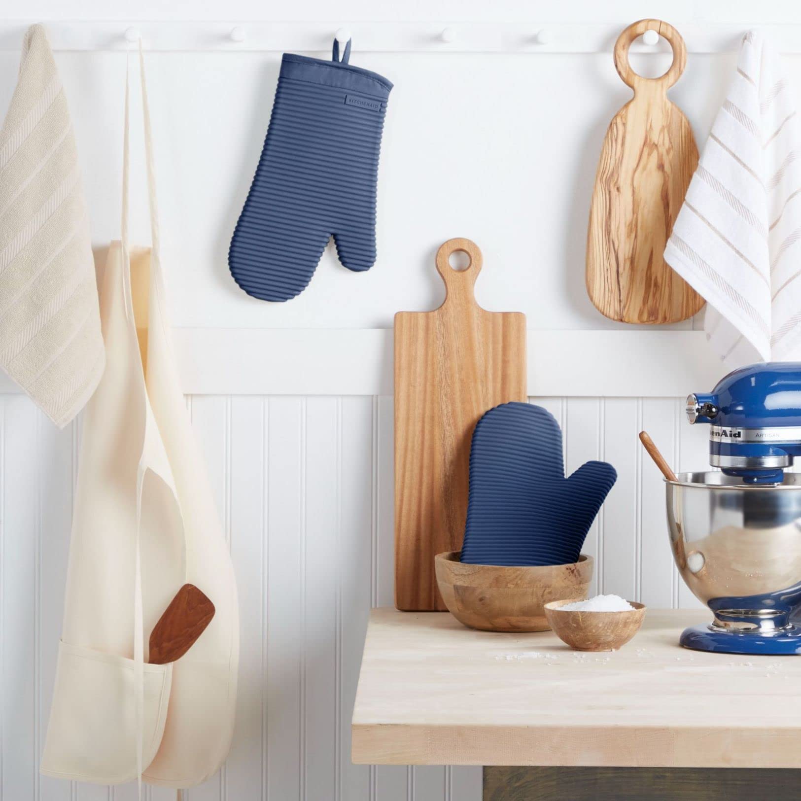 Ribbed Soft Silicone Oven Mitt - Oven Mitt Silicone のレビューと価格