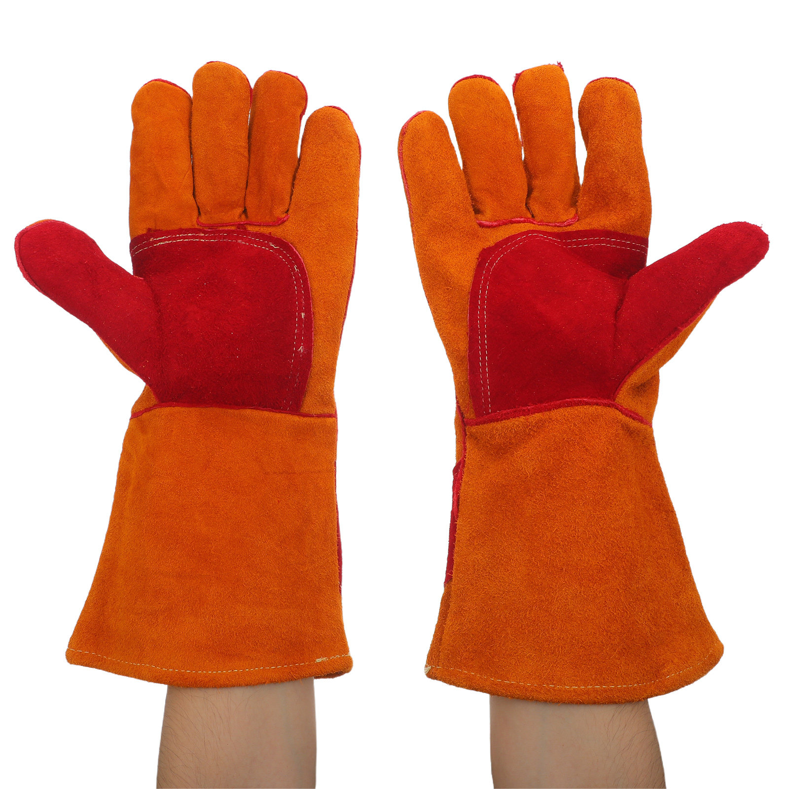 1Pair Welding Gloves Cowhide F - Heat Resistant Glove のレビューと価格