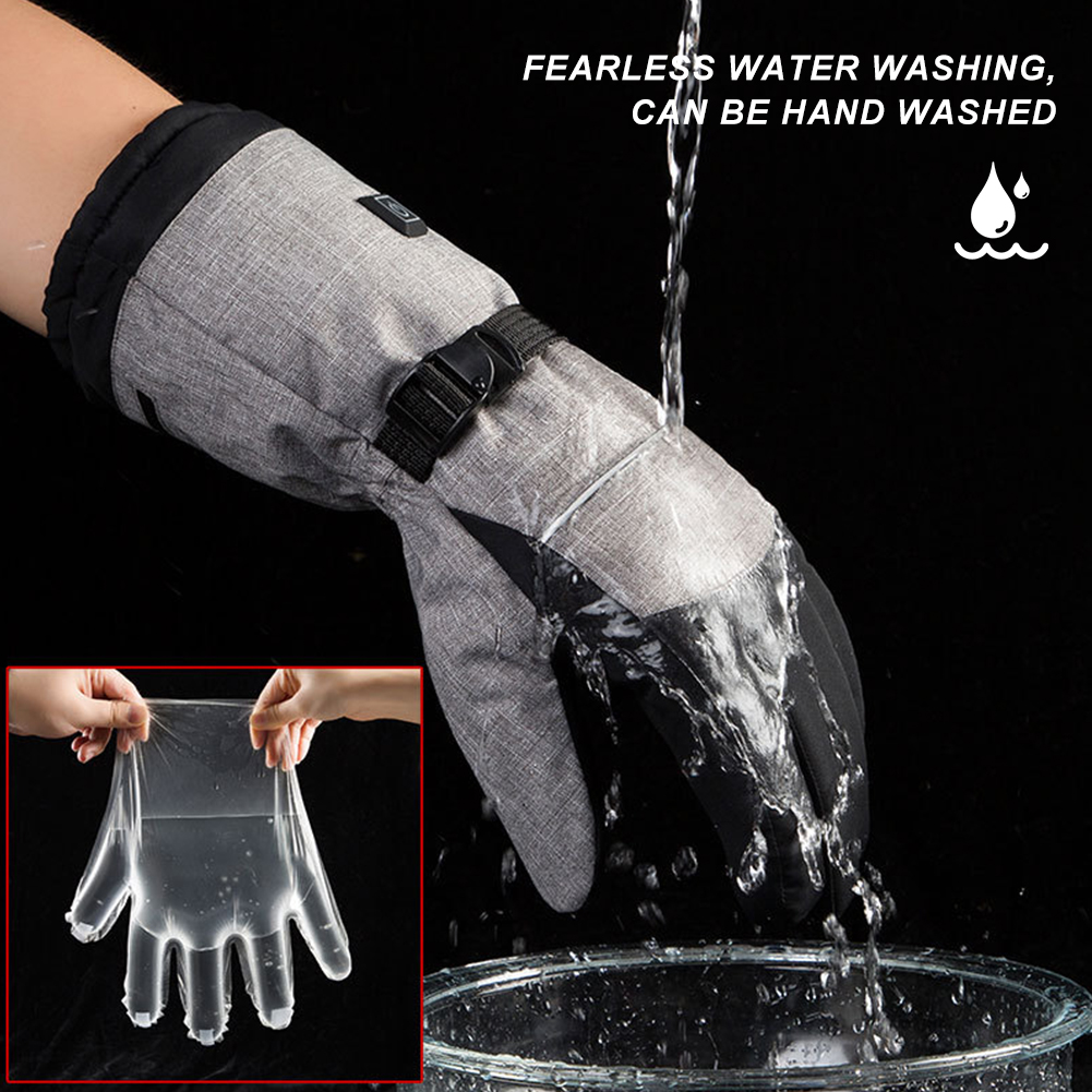 Electric Heated Gloves Men Wom - Ski Glove Waterproof のレビューと価格