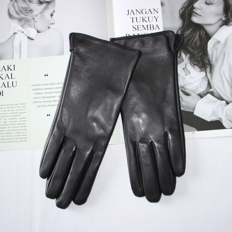 New Ladies Sheepskin Gloves Ou - Leather Driving Glove のレビューと価格