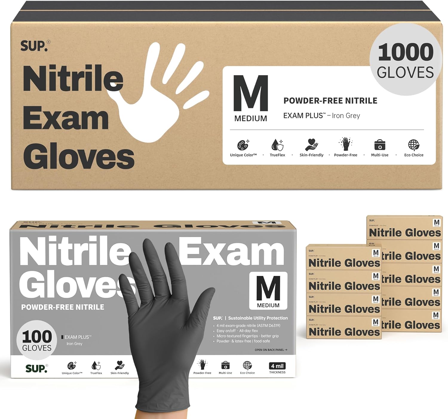 Nitrile Exam Gloves 1000 Ct Po - Exam Glove Nitrile のレビューと価格