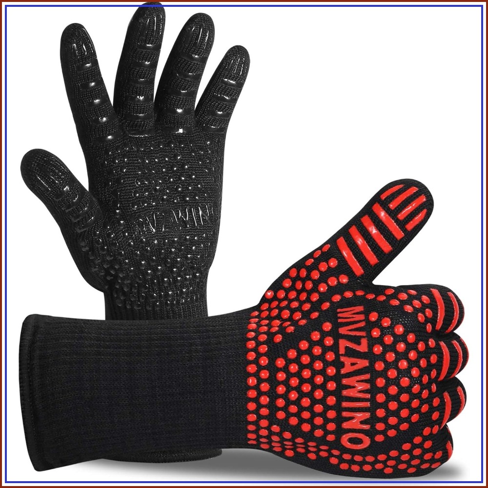 1472°F Extreme Heat Resistant  - Oven Mitt Silicone のレビューと価格