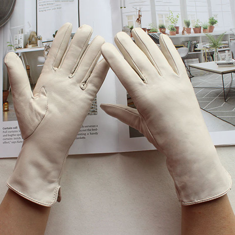 Women's Color Sheepskin Leathe - Leather Driving Glove のレビューと価格