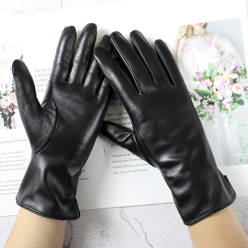 Women's Color Sheepskin Leathe - Leather Driving Glove のレビューと価格