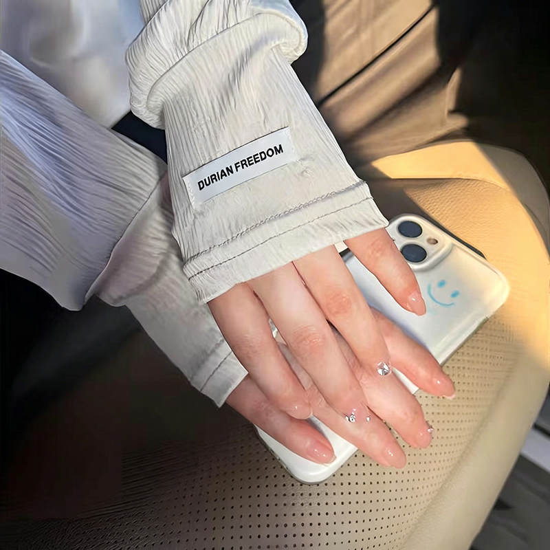Summer Loose Ice Silk Uv Prote - Fingerless Glove Knit のレビューと価格