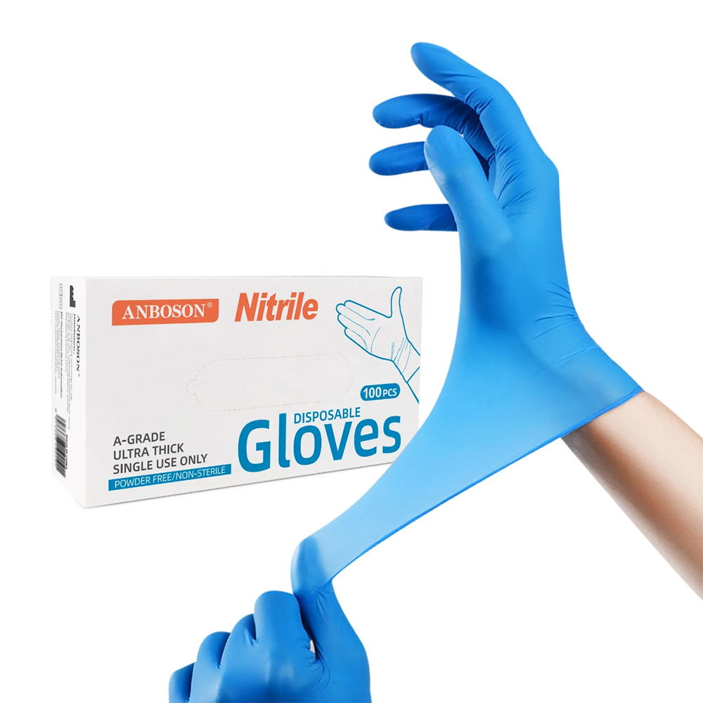 Nitrile Exam Gloves-Blue Latex - Exam Glove Nitrile のレビューと価格