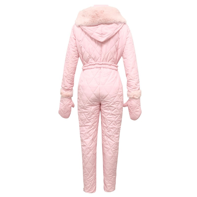 Couple's Solid Color Ski Suit, - Ski Glove Waterproof のレビューと価格