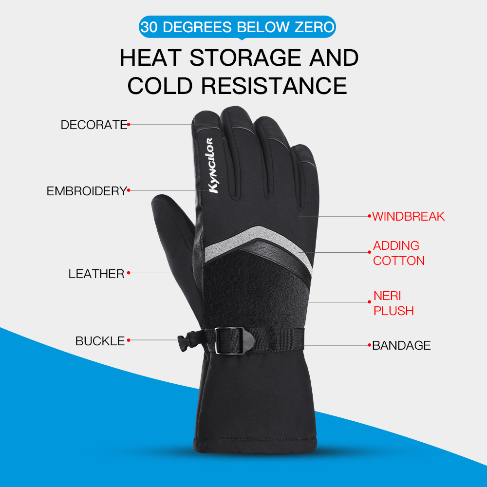 Winter Outdoor Cycling Ski Mou - Ski Glove Waterproof のレビューと価格