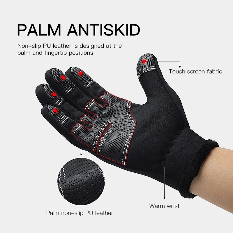 Kyncilor Motorcycle Gloves Win - Ski Glove Waterproof のレビューと価格