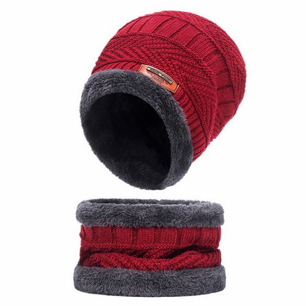 4pcs/set Soft Winter Beanie Ha - Wool Glove Lined のレビューと価格