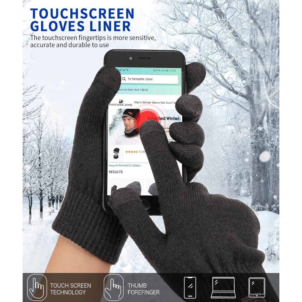Women's Winter Touchscreen Woo - Wool Glove Lined のレビューと価格